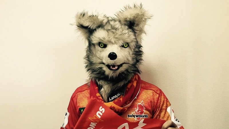 THE SUNWOLVES ALSO HAVE THE MOST EXCITING MASCOT IN THE LEAGUE. 