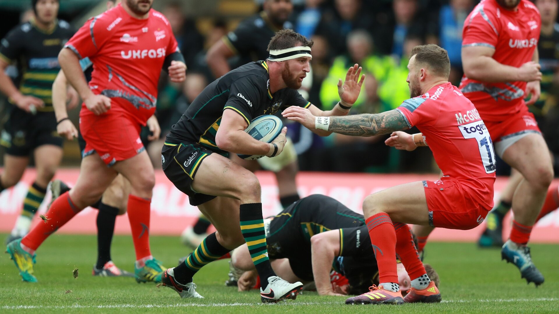 Tom Wood carrying