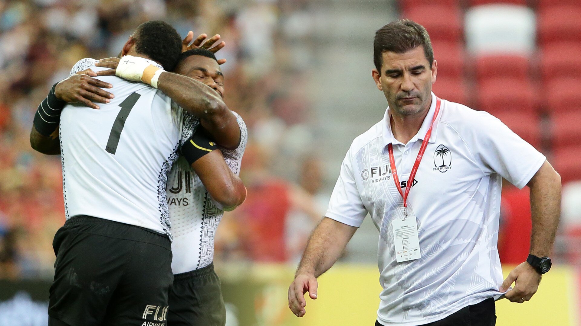Fiji Sevens coach Gareth Baber