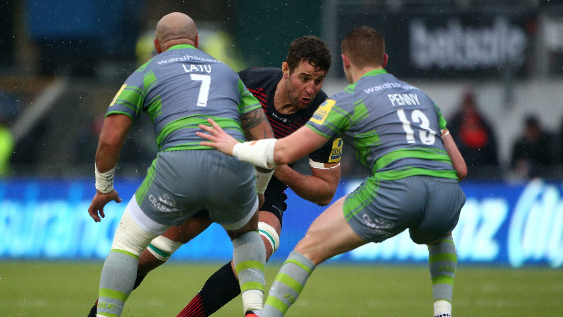 rugby action