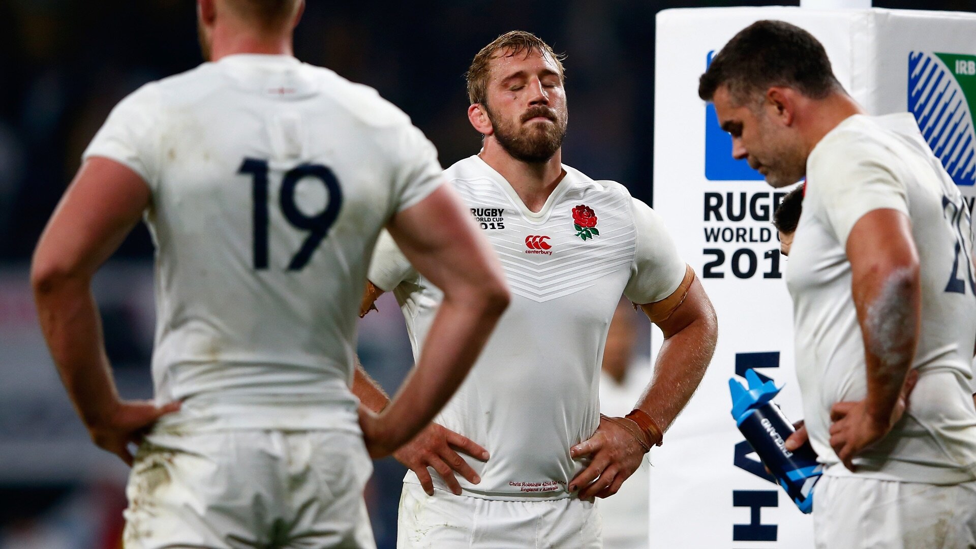 Chris Robshaw dejection