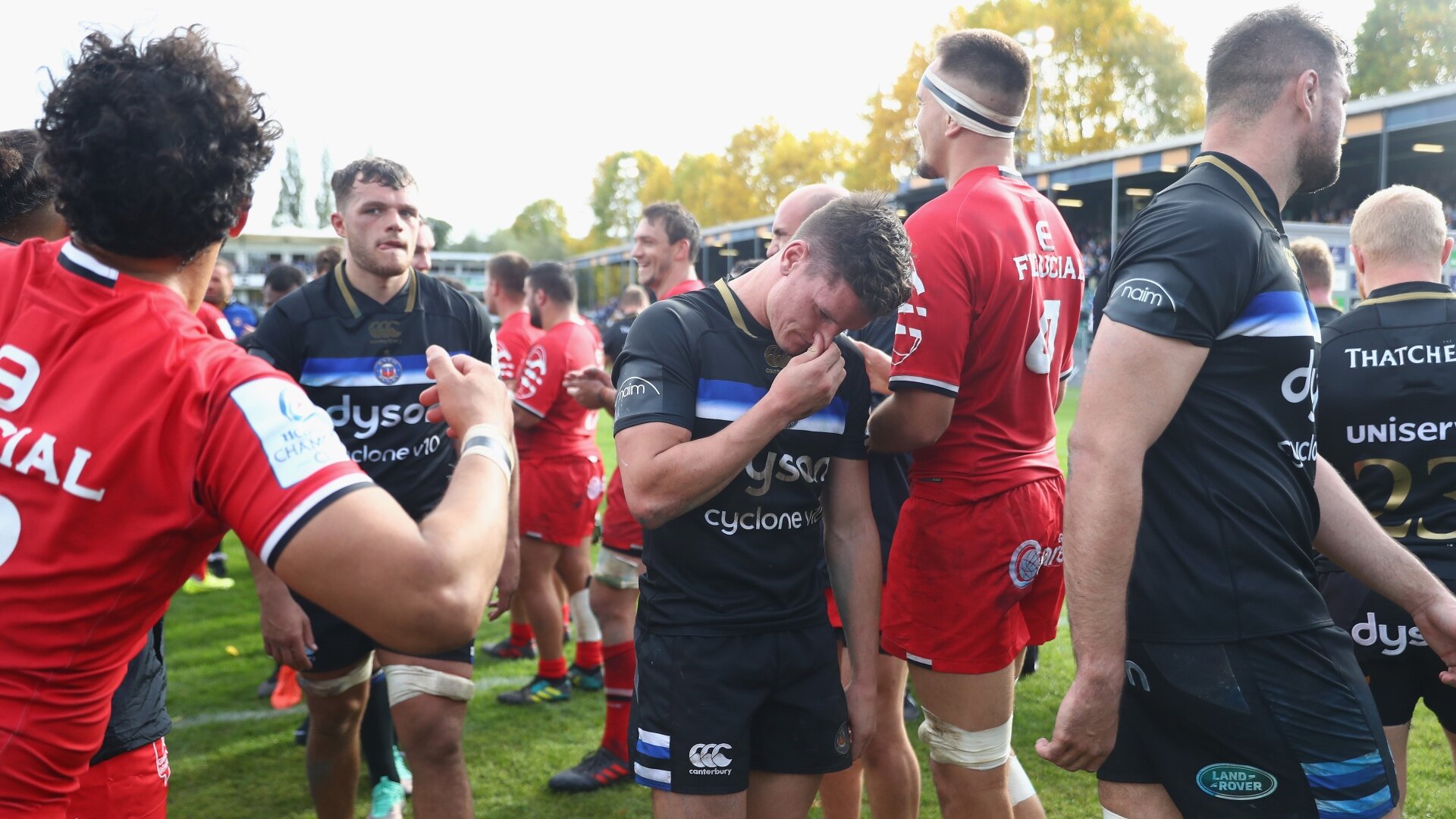 Freddie Burns dejected
