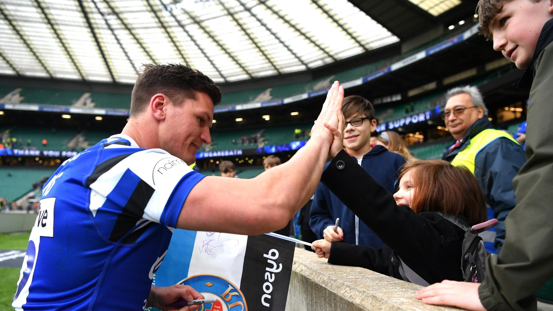 Freddie Burns celebrates