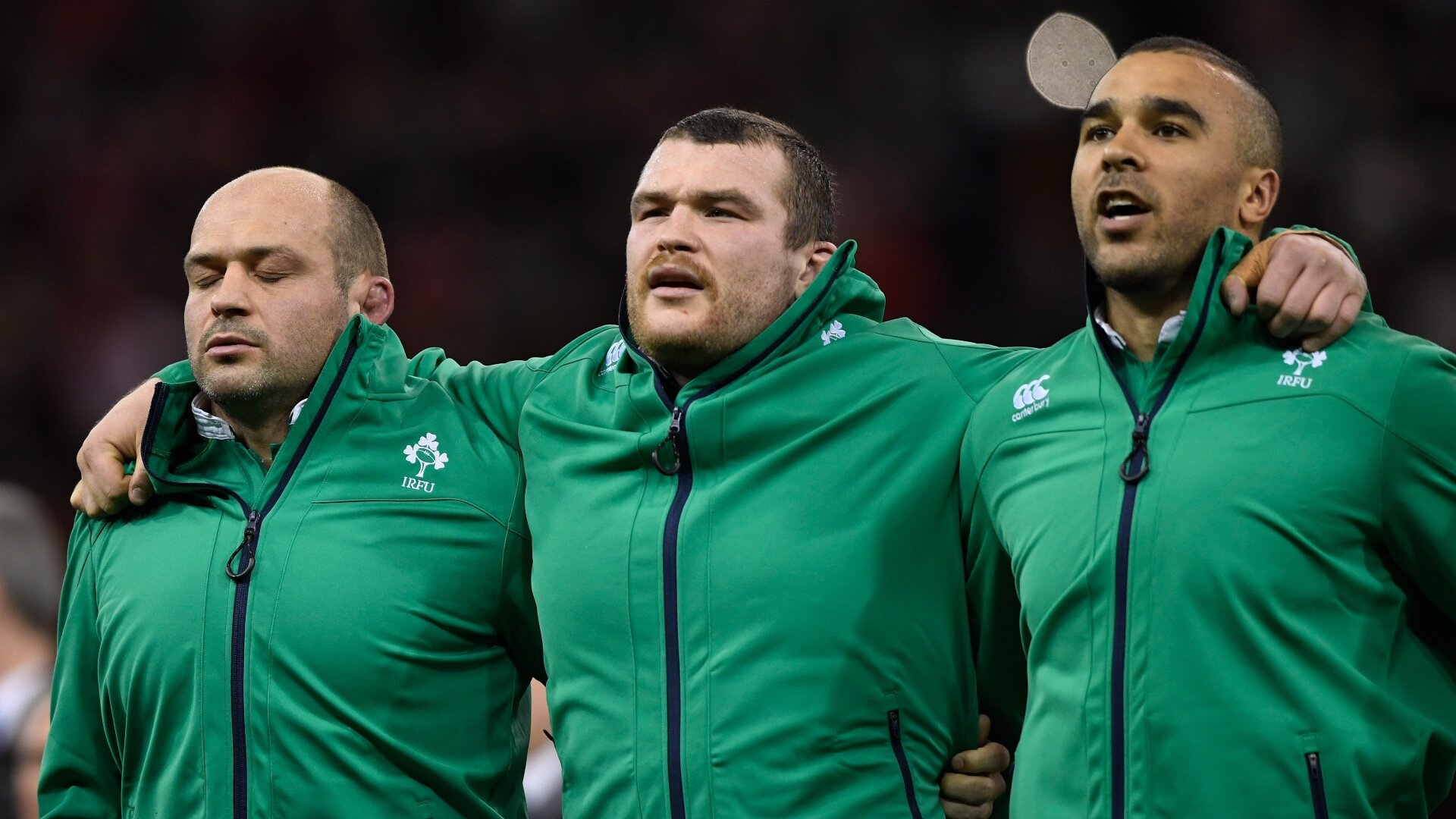 Rory Best not singing