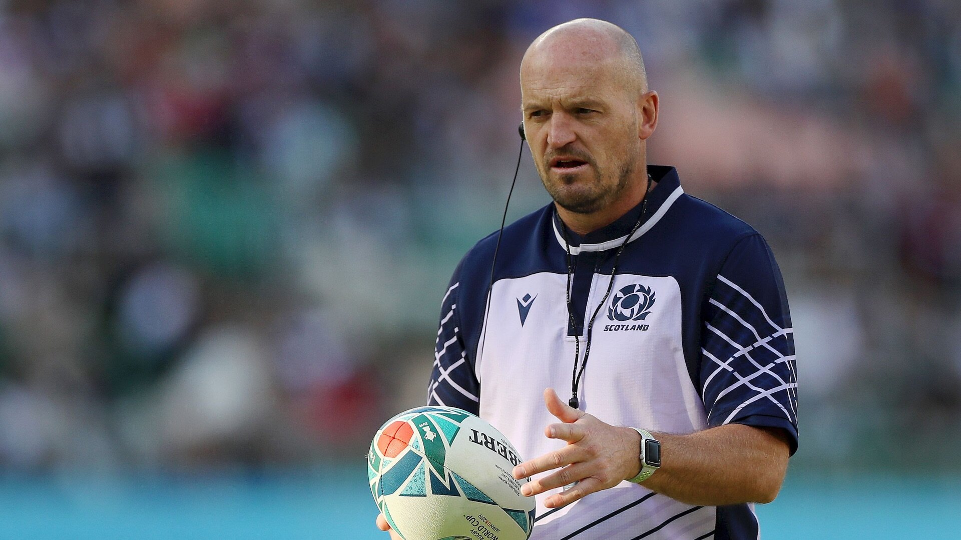 Gregor Townsend pondering