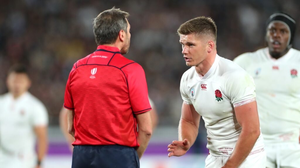 Farrell talks rugby law