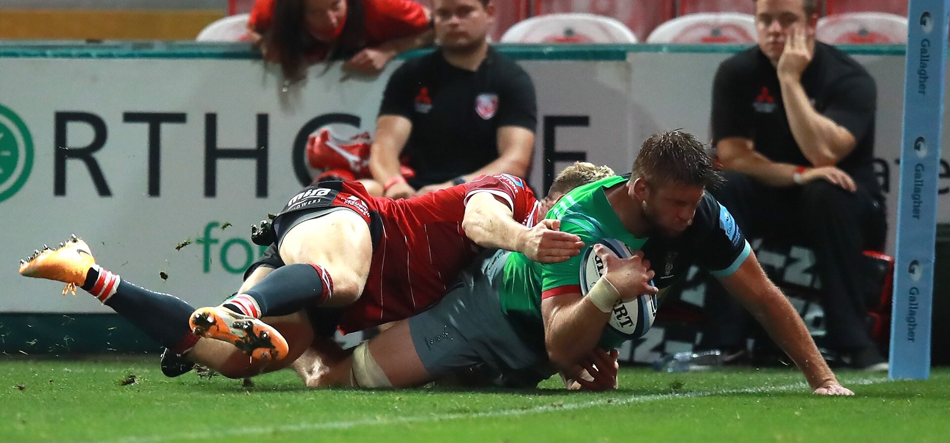 Lewis Harlequins Premiership try