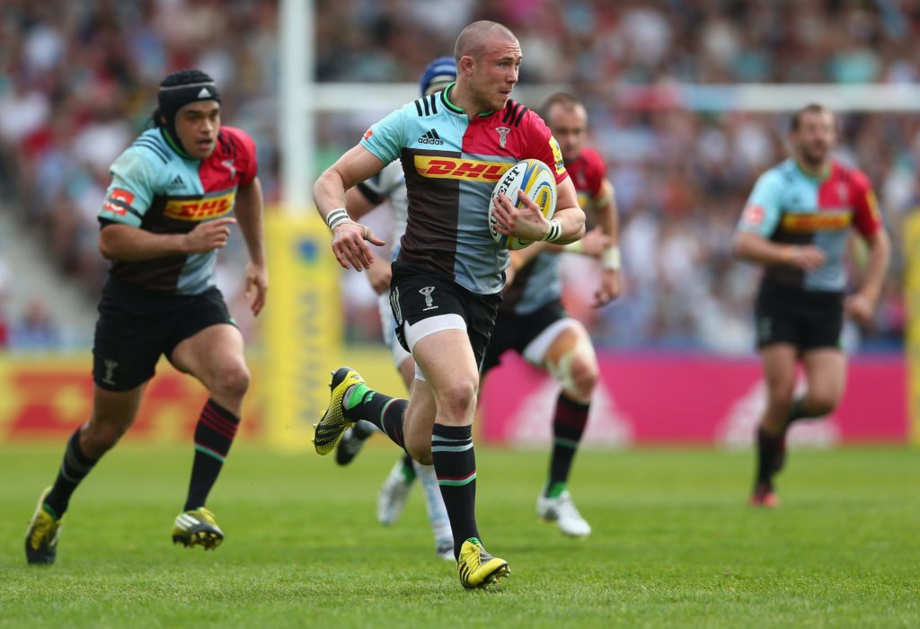 Mike Brown in action for Harlequins