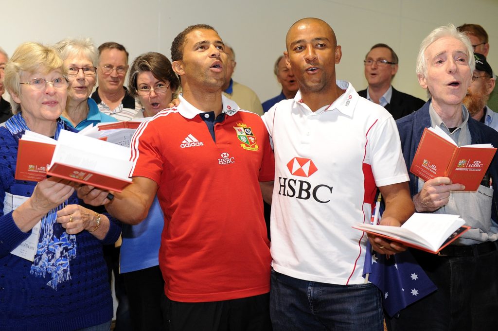 Jason Robinson and George Gregan