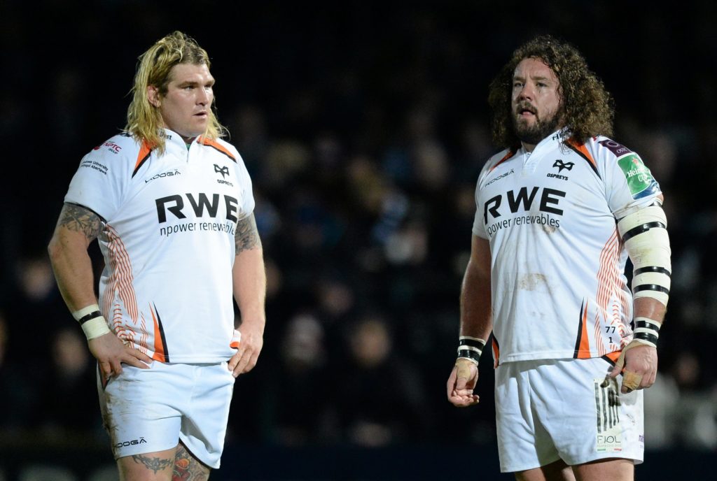 Richard Hibbard and Adam Jones