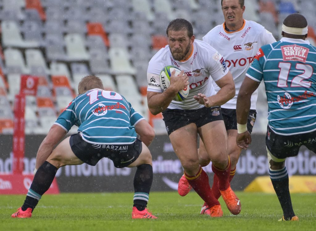 Frans Steyn in action for the Cheetahs.