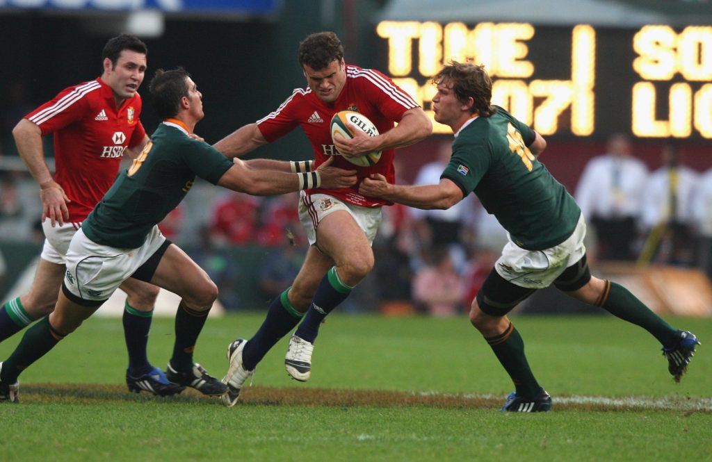 South Africa's Frans Steyn and <a href=