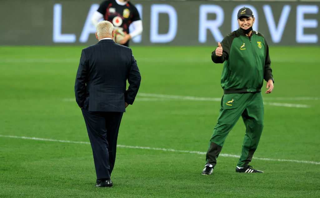 Warren Gatland and Rassie Erasmus