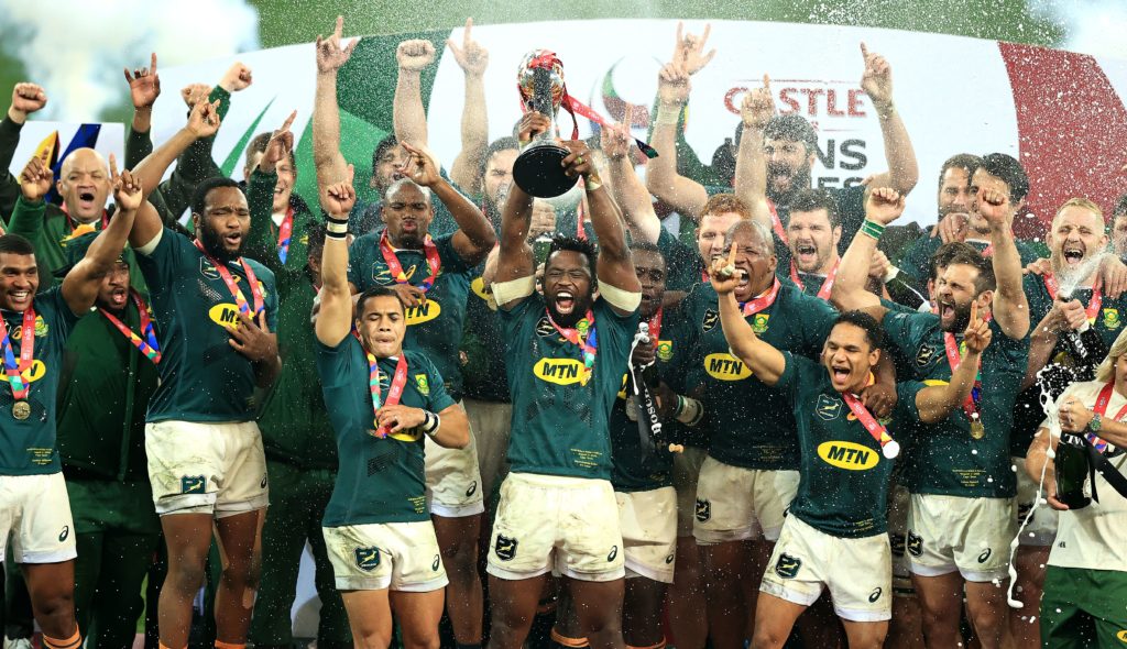 Springboks win Lions Series