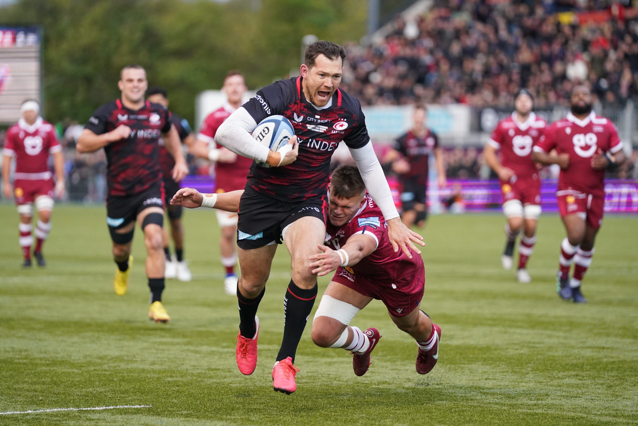 Saracens v Sale - Gallagher Premiership - StoneX Stadium