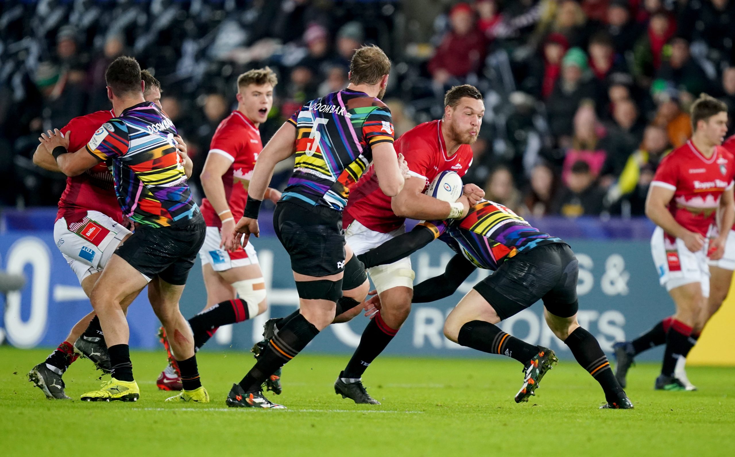 Ospreys v Leicester Tigers - Heineken Champions Cup - Swansea.com Stadium