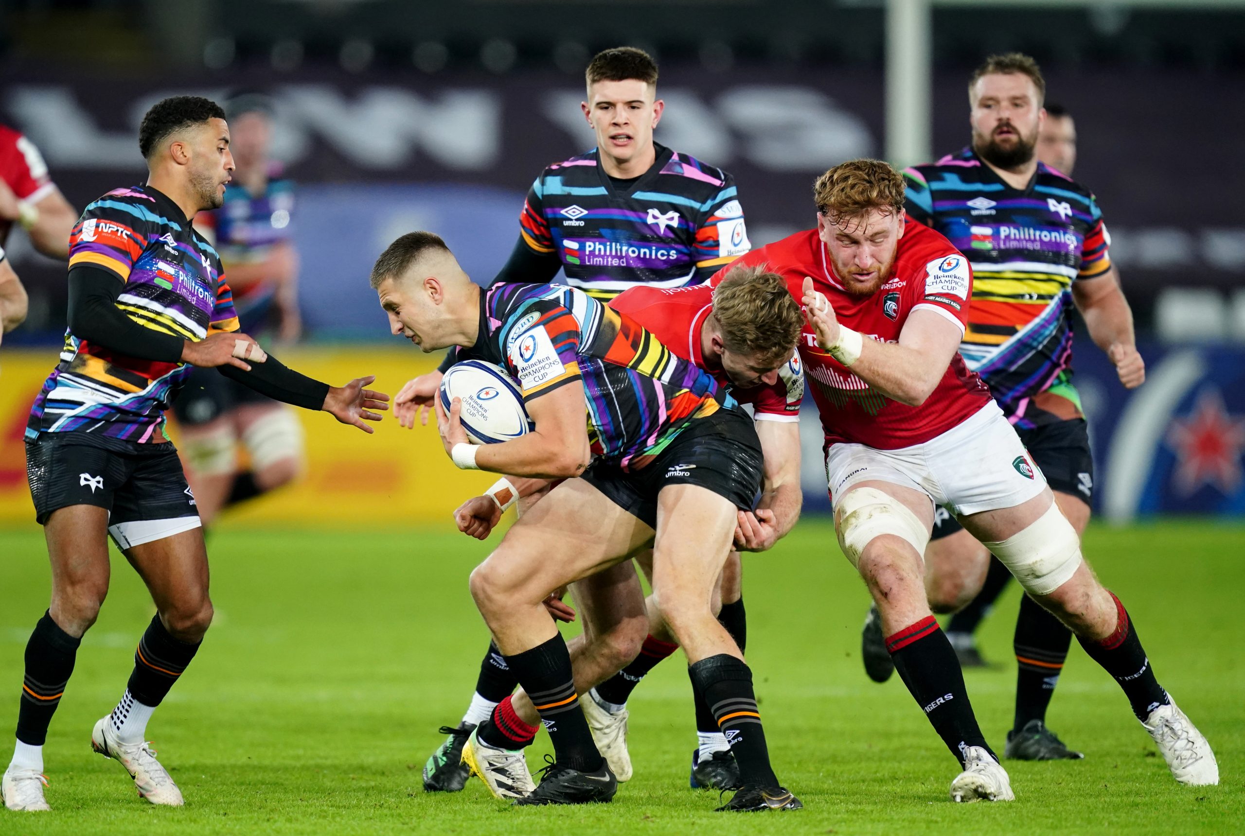 Ospreys v Leicester Tigers - Heineken Champions Cup - Swansea.com Stadium