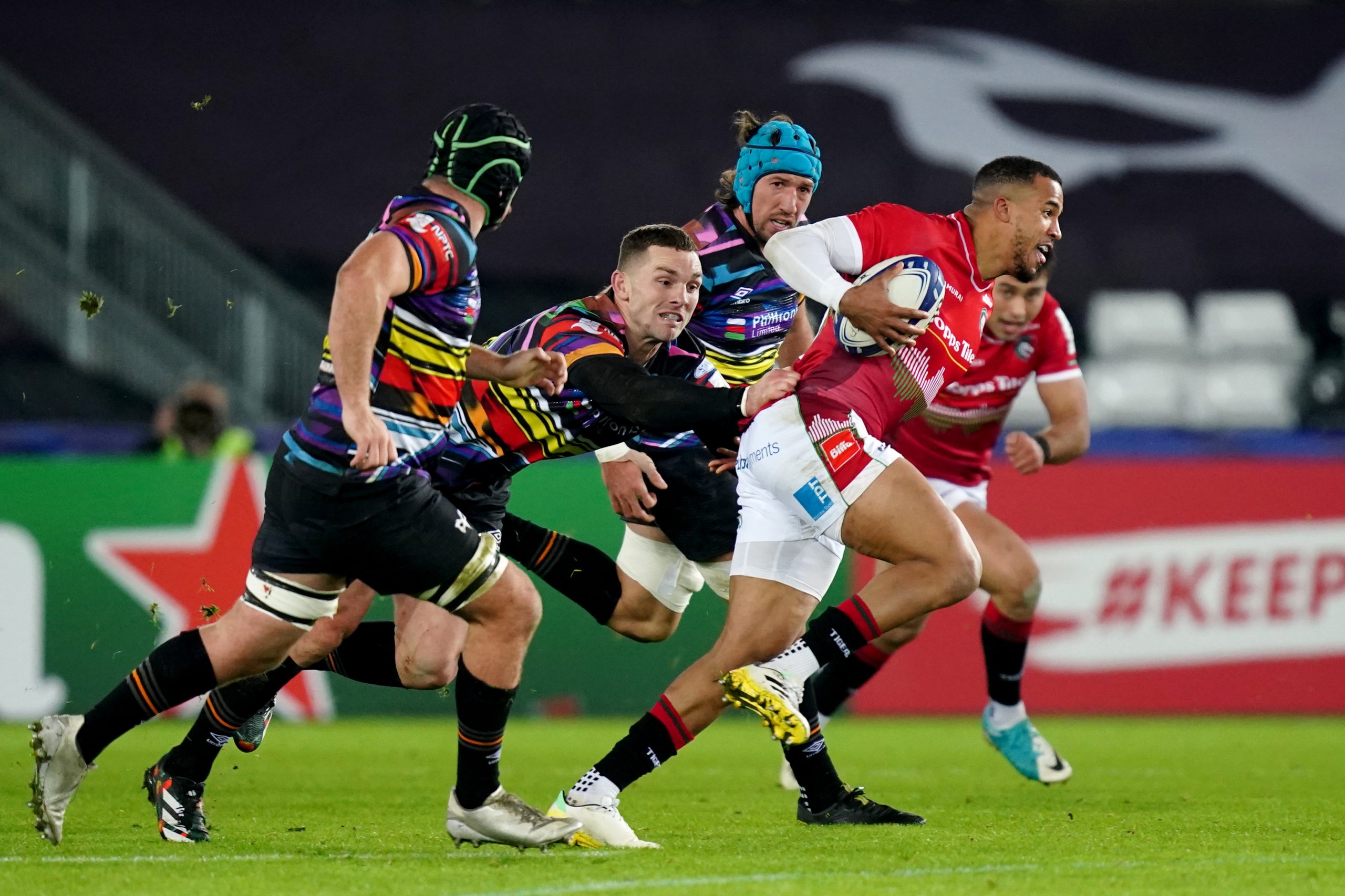 Ospreys v Leicester Tigers - Heineken Champions Cup - Swansea.com Stadium