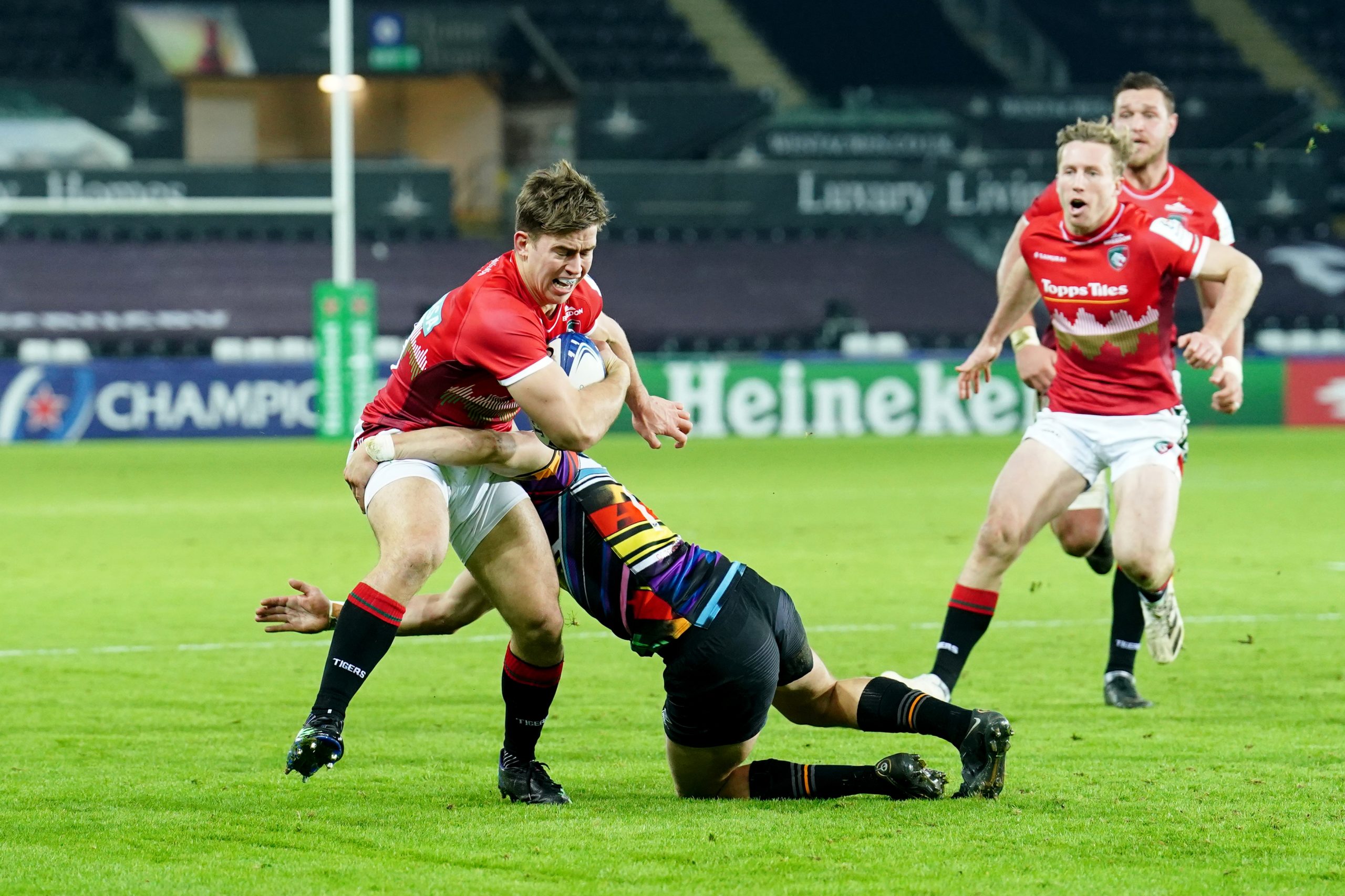 Ospreys v Leicester Tigers - Heineken Champions Cup - Swansea.com Stadium