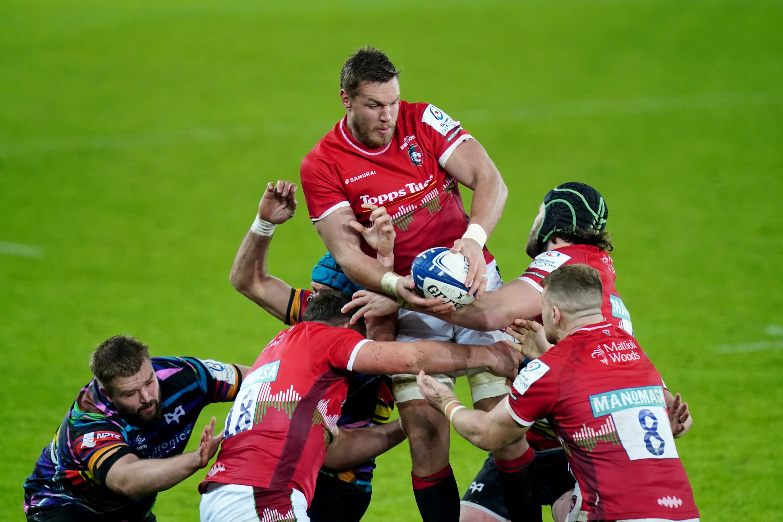 Ospreys v Leicester Tigers - Heineken Champions Cup - Swansea.com Stadium