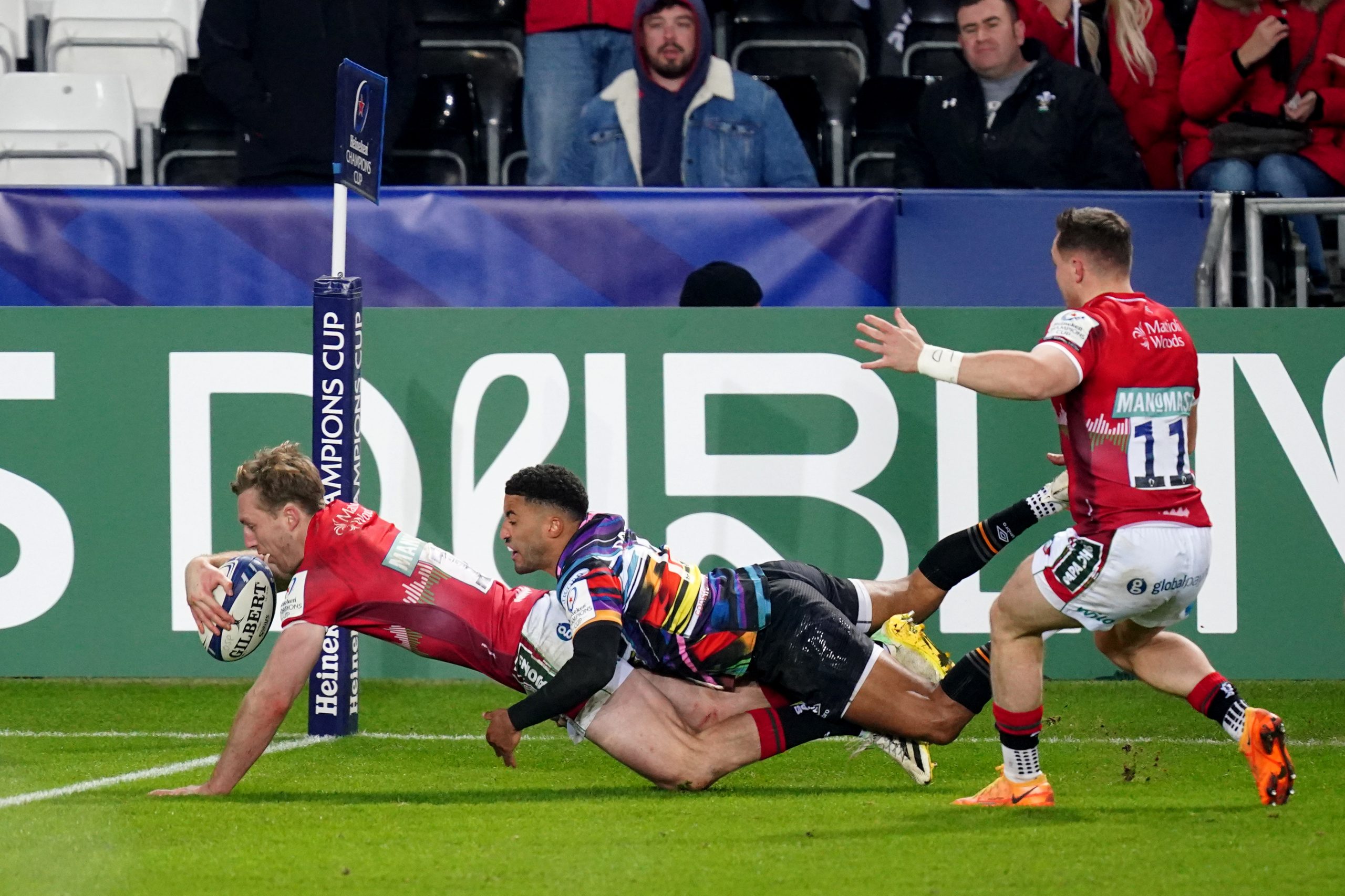 Ospreys v Leicester Tigers - Heineken Champions Cup - Swansea.com Stadium