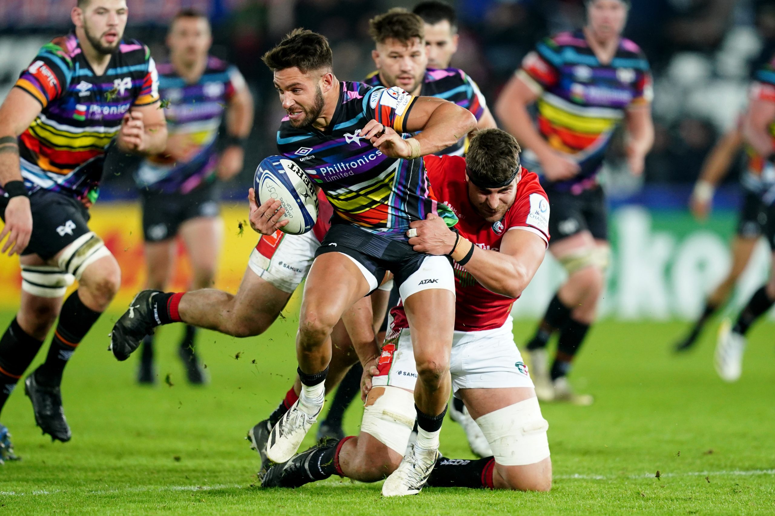 Ospreys v Leicester Tigers - Heineken Champions Cup - Swansea.com Stadium