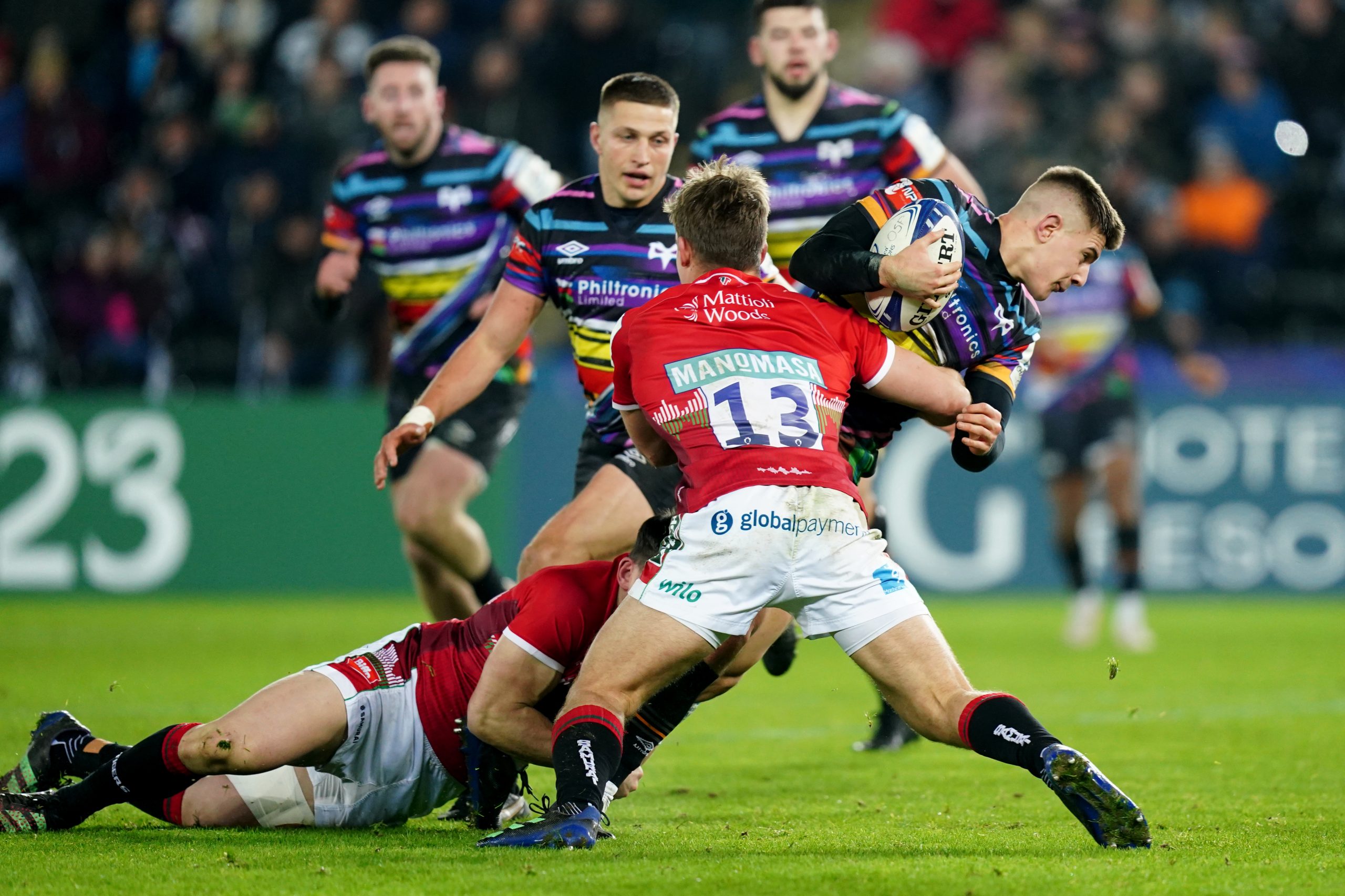 Ospreys v Leicester Tigers - Heineken Champions Cup - Swansea.com Stadium