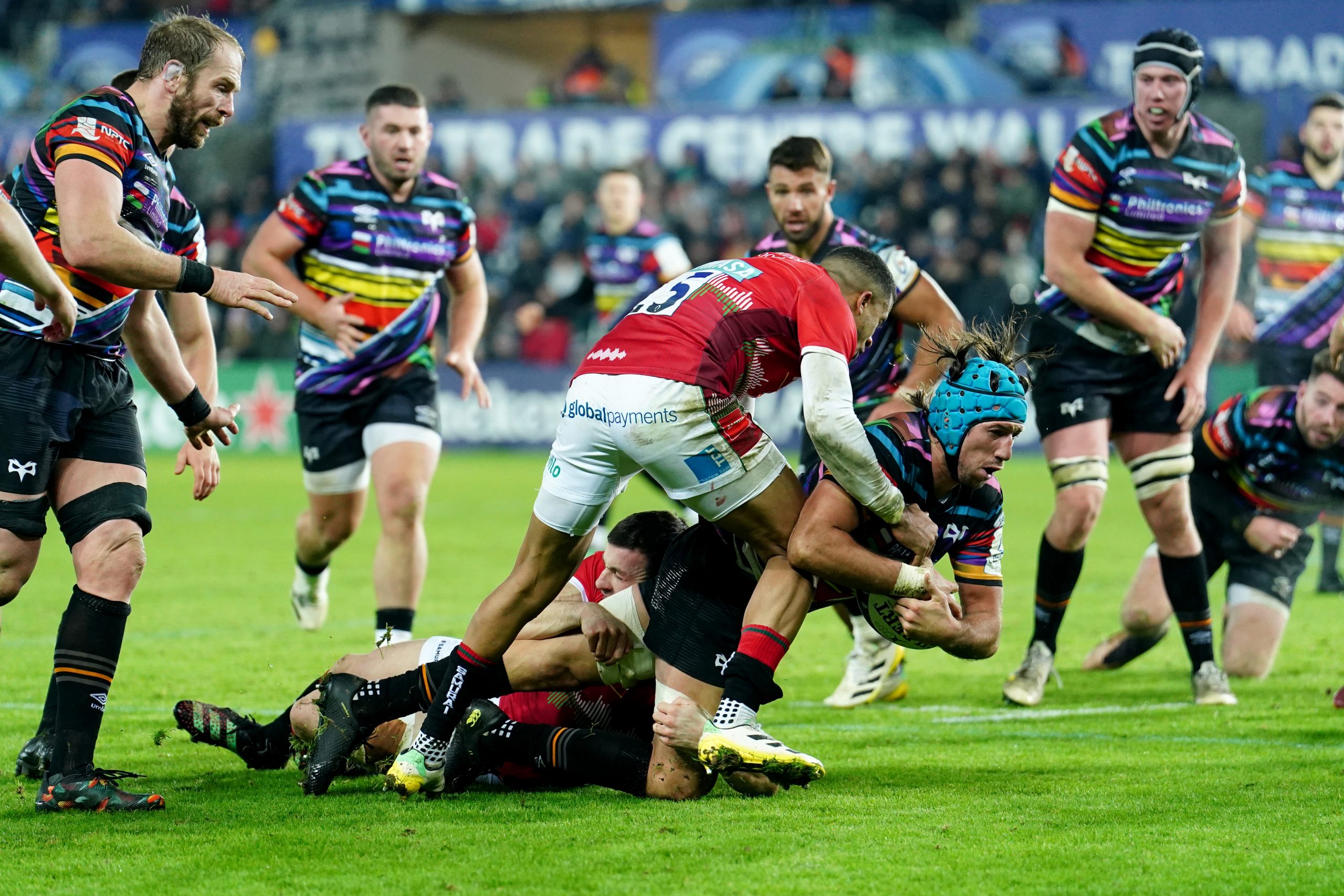 Ospreys v Leicester Tigers - Heineken Champions Cup - Swansea.com Stadium