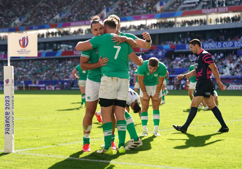 Ireland v Romania - Rugby World Cup 2023 - Pool B - Stade de Bordeaux