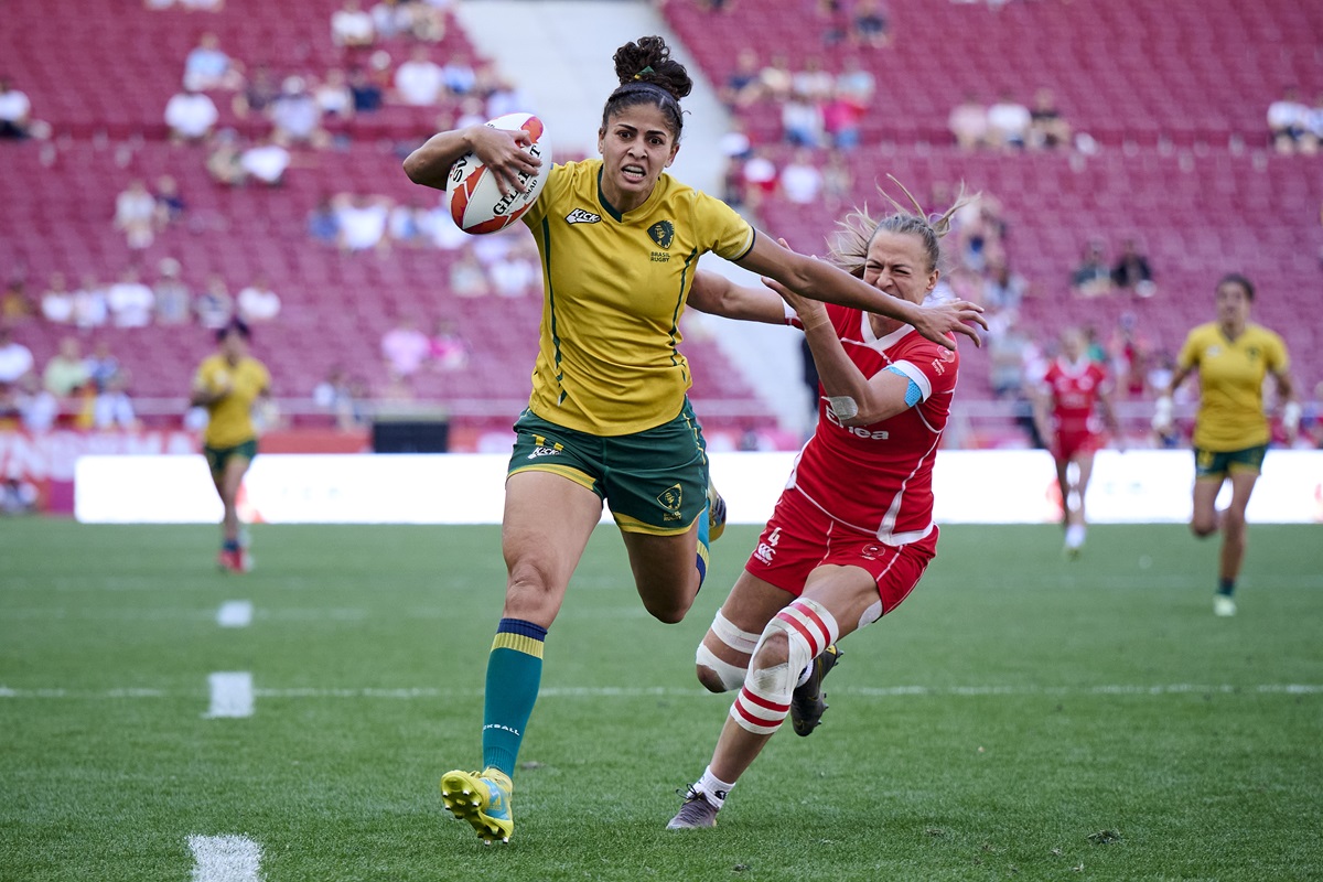 Brazil player Bianca Silva