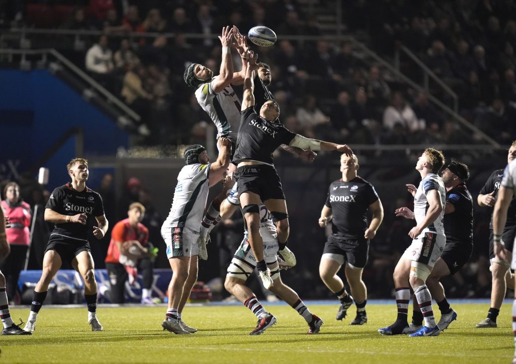 Saracens v Leicester Tigers - Gallagher Premiership - StoneX Stadium