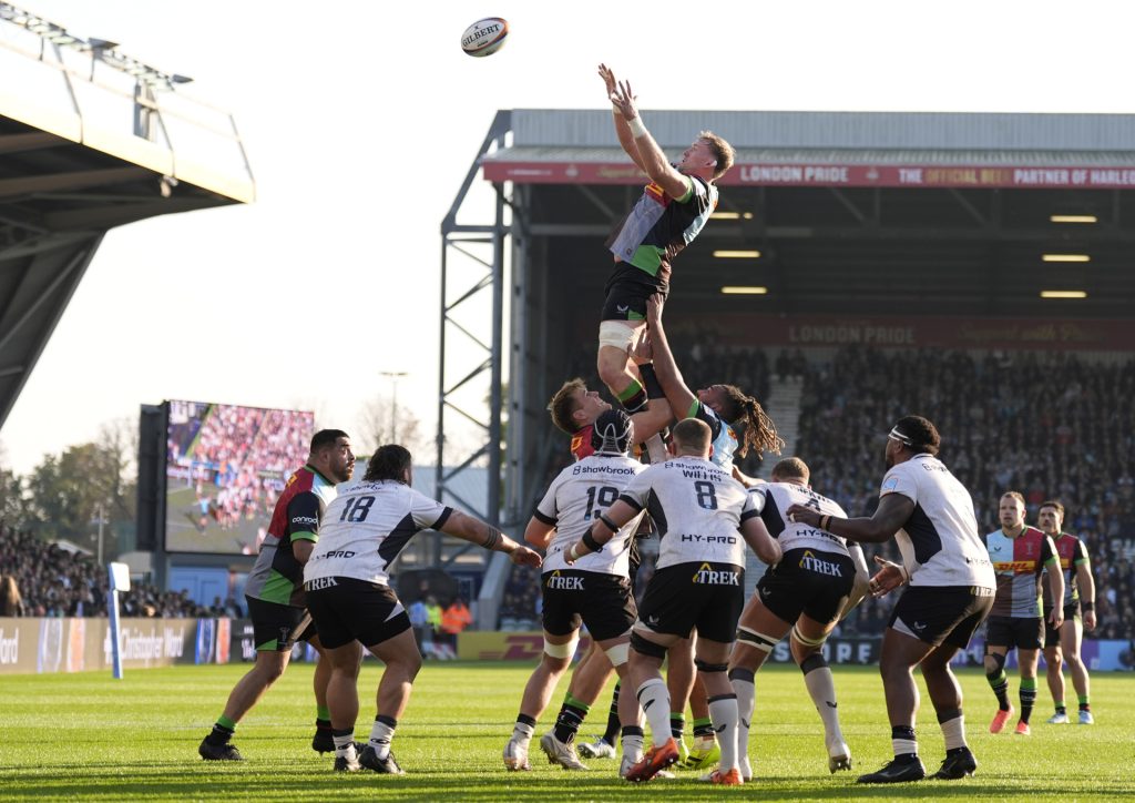 Arlequines v sarracenos - Gallagher PREM - Twickenham Stoop Stadium