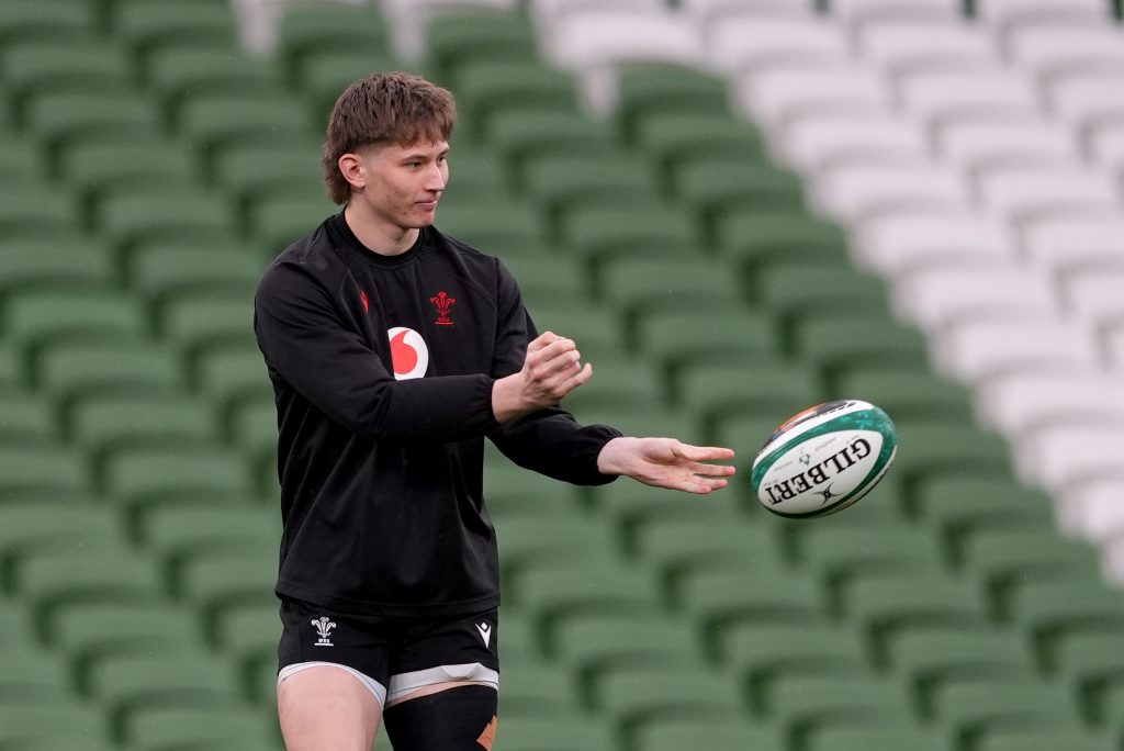 Wales Team Run - Aviva Stadium - Thursday March 5th