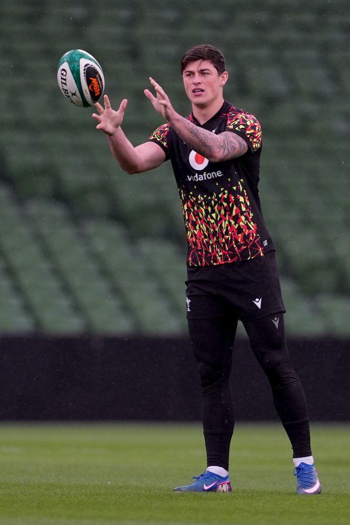 Wales Team Run - Aviva Stadium - Thursday March 5th