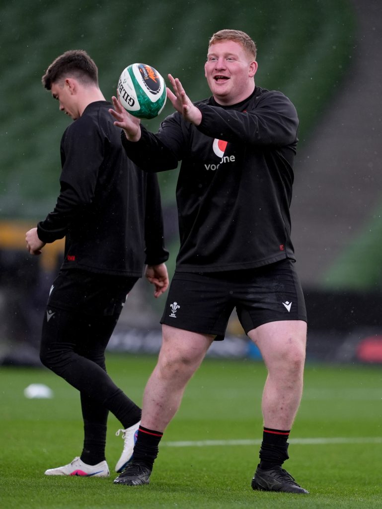 Wales Team Run - Aviva Stadium - Thursday March 5th