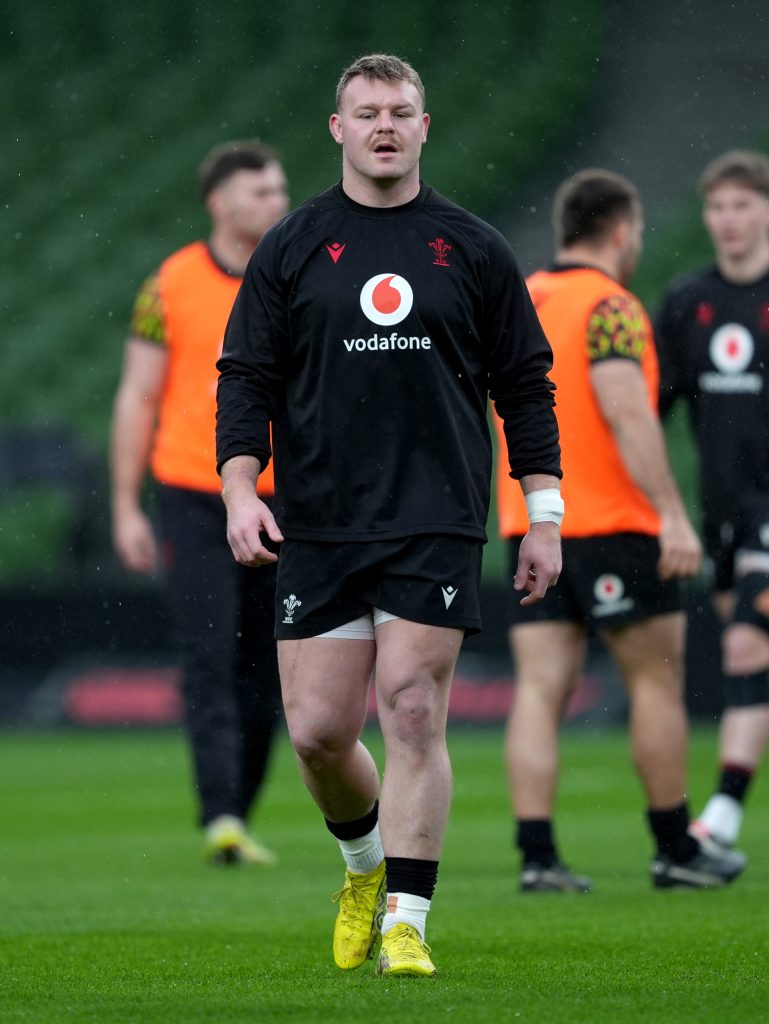 Wales Team Run - Aviva Stadium - Thursday March 5th