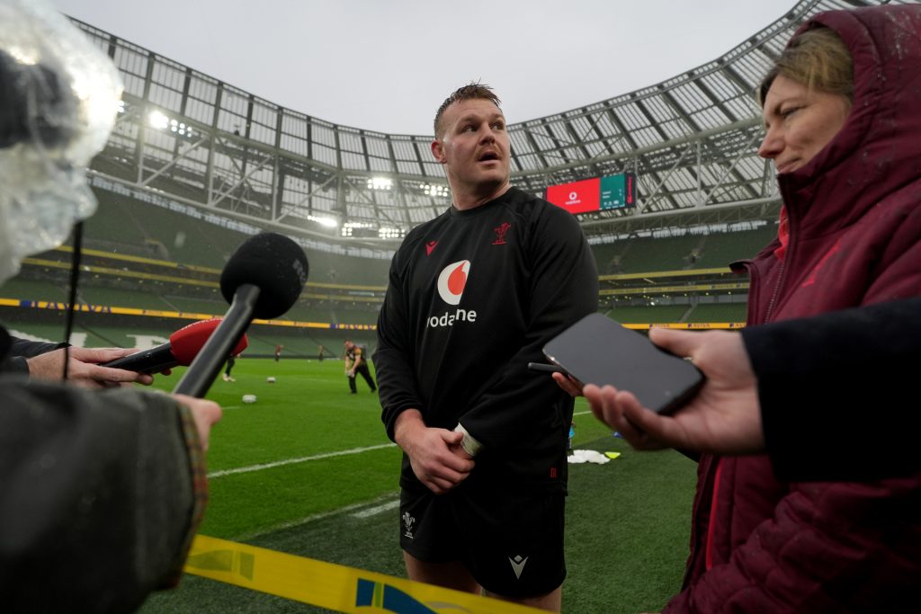 Wales Team Run - Aviva Stadium - Thursday March 5th