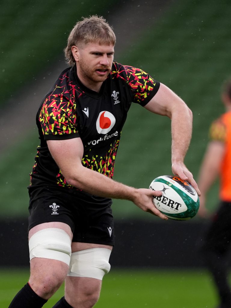 Wales Team Run - Aviva Stadium - Thursday March 5th