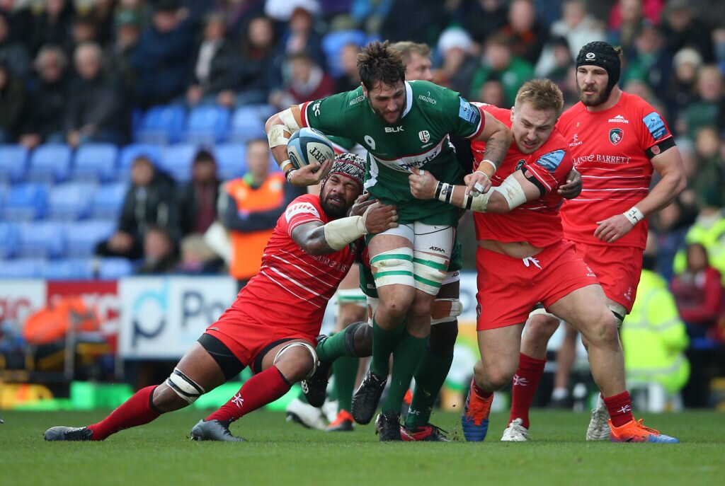 London Irish v Leicester Tigers - Gallagher Premiership - Madejski Stadium