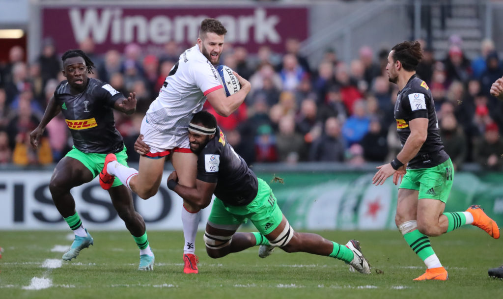 Ulster Rugby v Harlequins - Heineken European Champions Cup - Pool Three - Kingspan Stadium