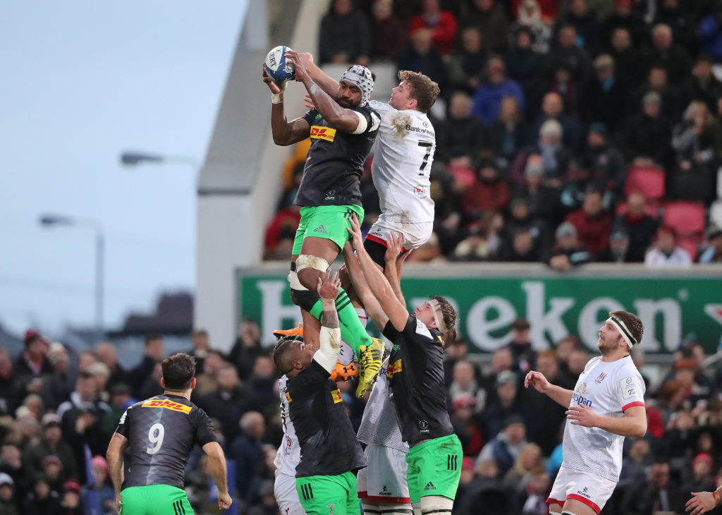 Ulster Rugby v Harlequins - Heineken European Champions Cup - Pool Three - Kingspan Stadium