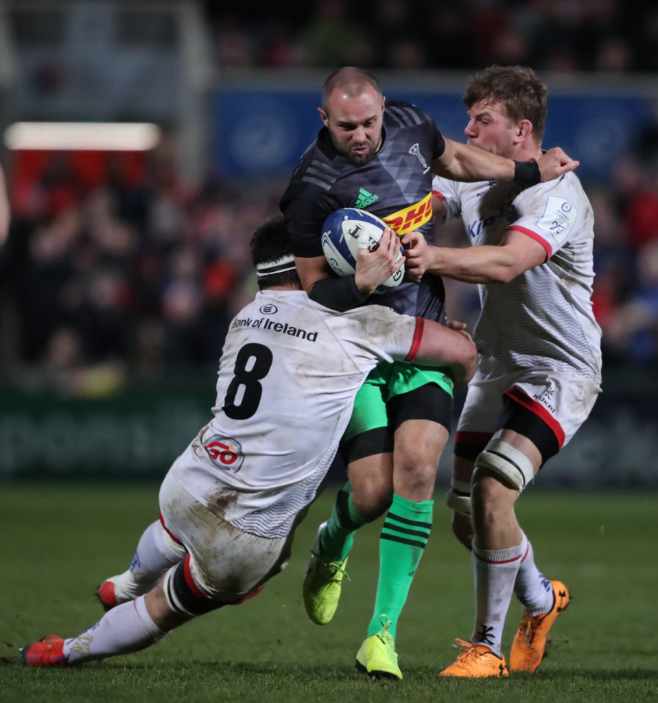 Ulster Rugby v Harlequins - Heineken European Champions Cup - Pool Three - Kingspan Stadium