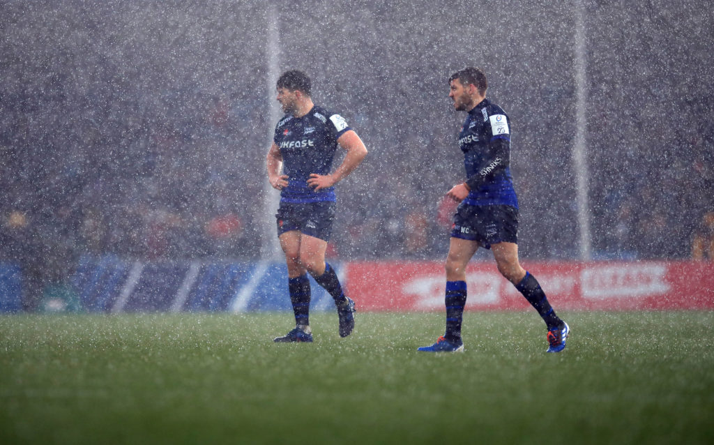 Exeter Chiefs v Sale Sharks - European Rugby Champions Cup - Pool Three - Sandy Park