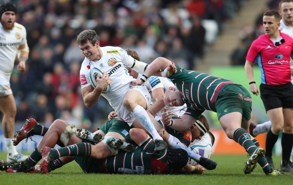 Leicester Tigers v Exeter Chiefs - Gallagher Premiership - Welford Road