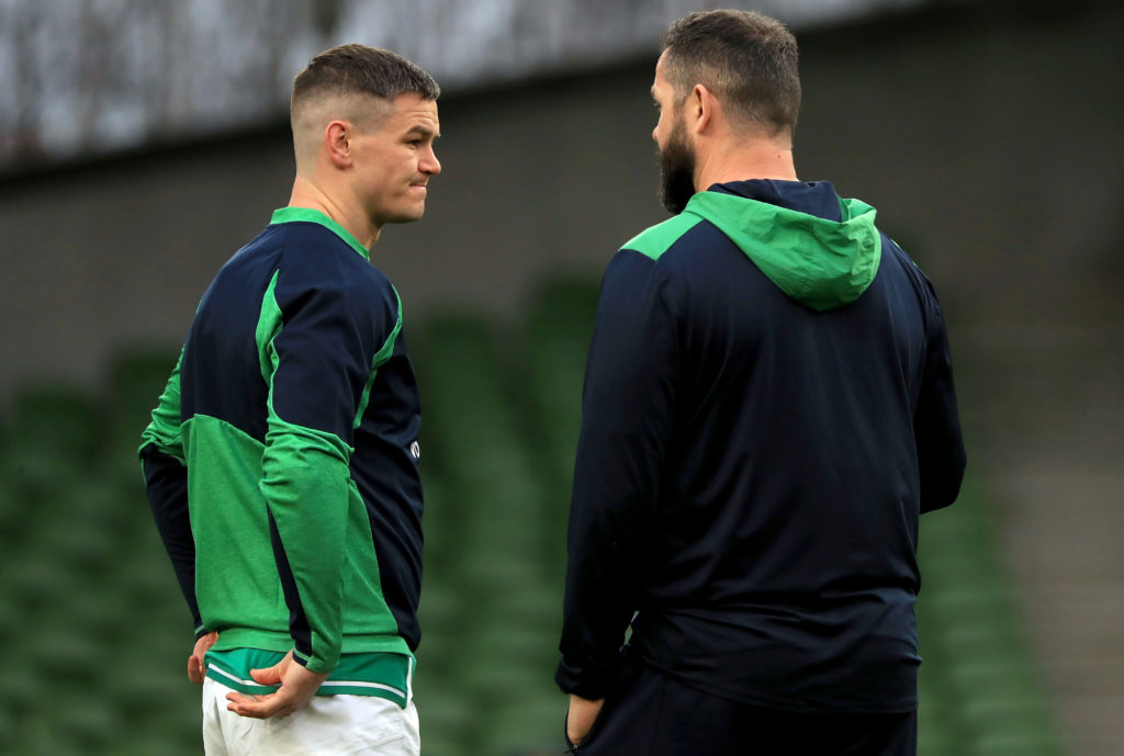 Ireland Captain's Run - Aviva Stadium Stander