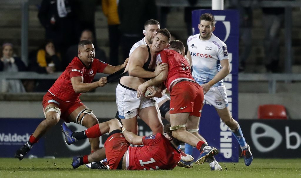 Sale Sharks v Saracens - Premiership Cup - Semi Final - AJ Bell Stadium