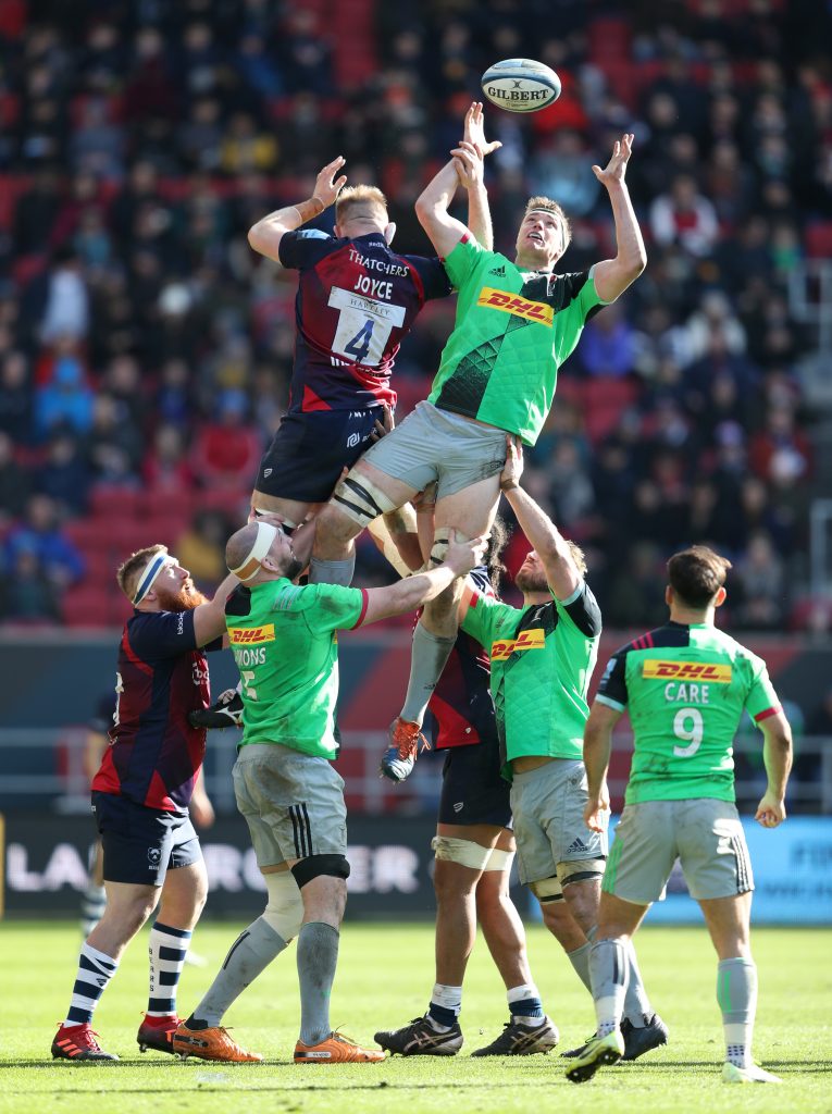 Bristol v Harlequins - Gallagher Premiership - Ashton Gate