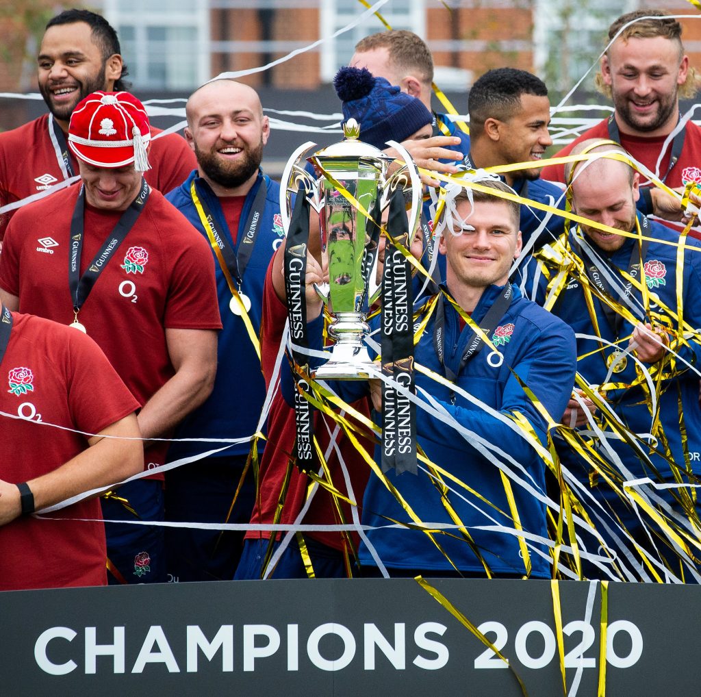 England Guinness Six Nations Trophy Presentation - Lensbury Club