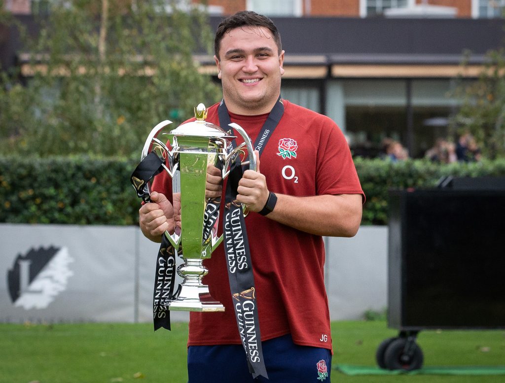 England Guinness Six Nations Trophy Presentation - Lensbury Club