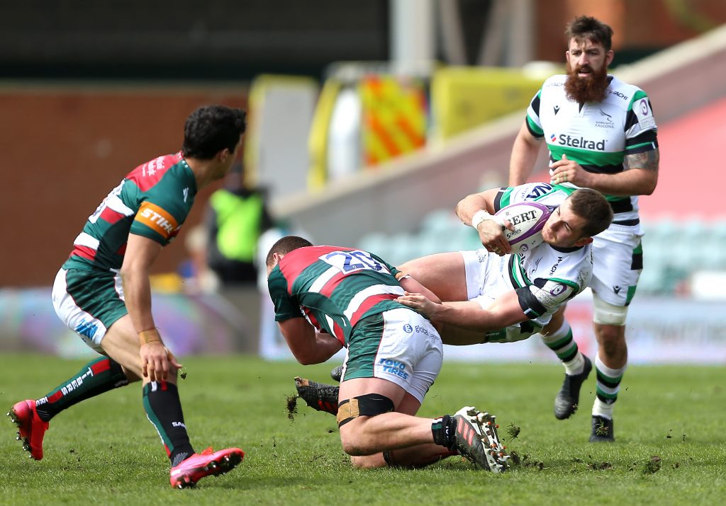 Leicester Tigers v Newcastle Falcons - Challenge Cup - Quarter Final - Welford Road